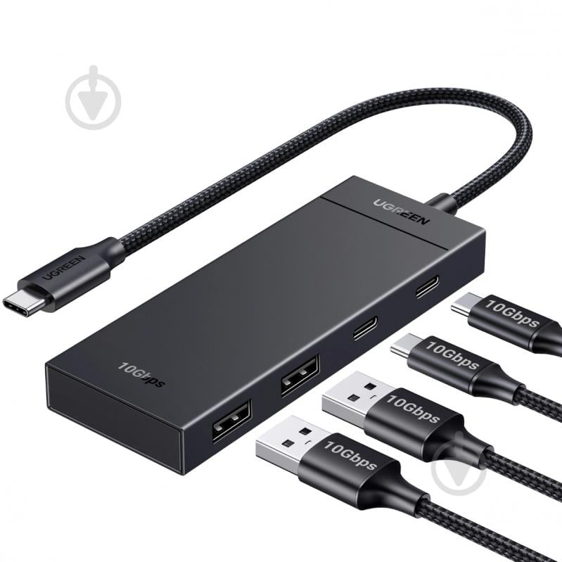 Док-станция UGREEN CM806 black (35583) - фото 2