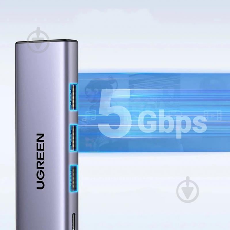Док-станция UGREEN CM511 silver (15597) - фото 3