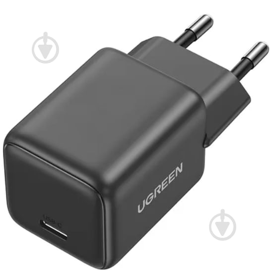 Зарядное устройство UGREEN 1xUSB 20W (USB-C) PD GaN Tech X512 серый - фото 4 Зарядное устройство UGREEN 1xUSB 20W (USB-C) PD GaN Tech X512 серый - фото 4