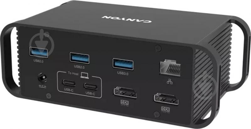 Мультипортова док-станція Canyon HDS-95ST USB-C 14-в-1 black (CNS-HDS95ST) - фото 1