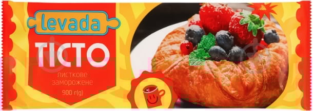 Тесто слоеное Левада 900 г - фото 1 Тесто слоеное Левада 900 г - фото 1