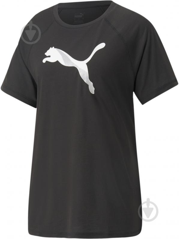 Футболка Puma EVOSTRIPE TEE 67306601 р.L черный - фото 1