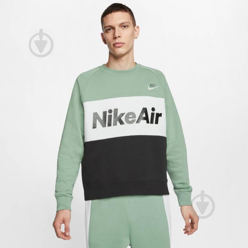 Футболка Nike M NSW AIR CRW FLC CJ4827-352 р.XL серый - фото 4