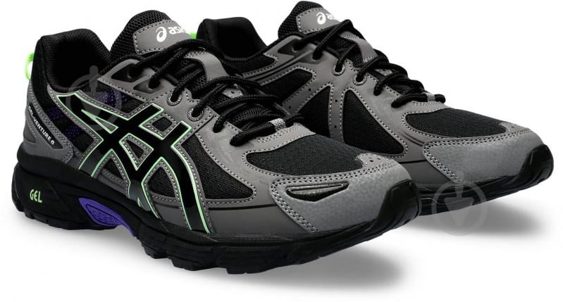 Кроссовки мужские демисезонные Asics GEL-VENTURE 6 1203A297_021 р.44 черно-серые - фото 4