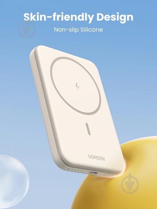 Повербанк UGREEN PB560 5000 mAh white (25207) - фото 2