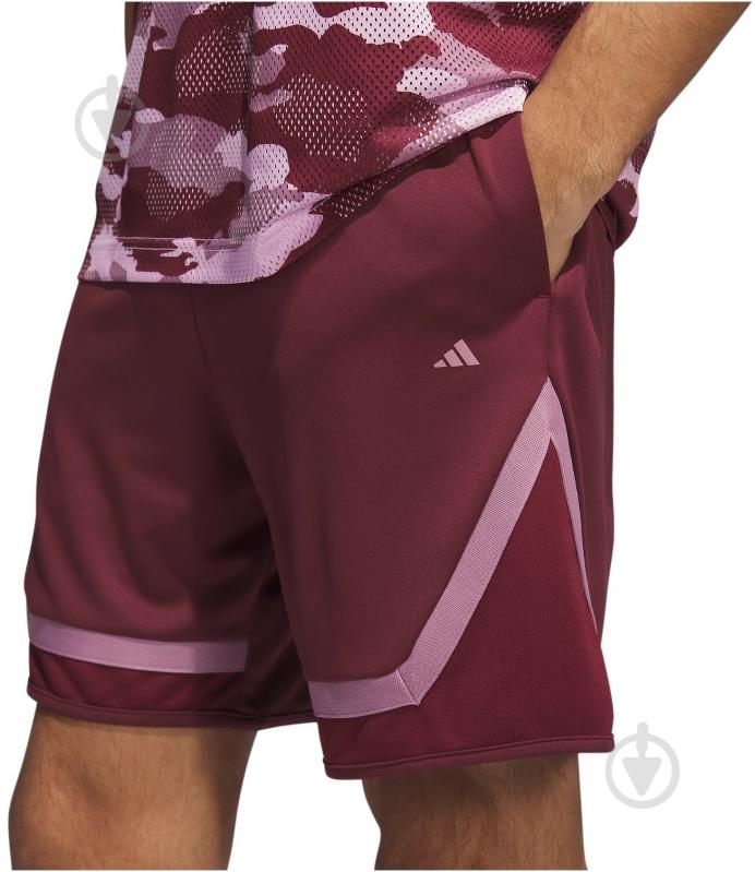 Шорты Adidas Pro Block IL2242 р. S бордовый - фото 1