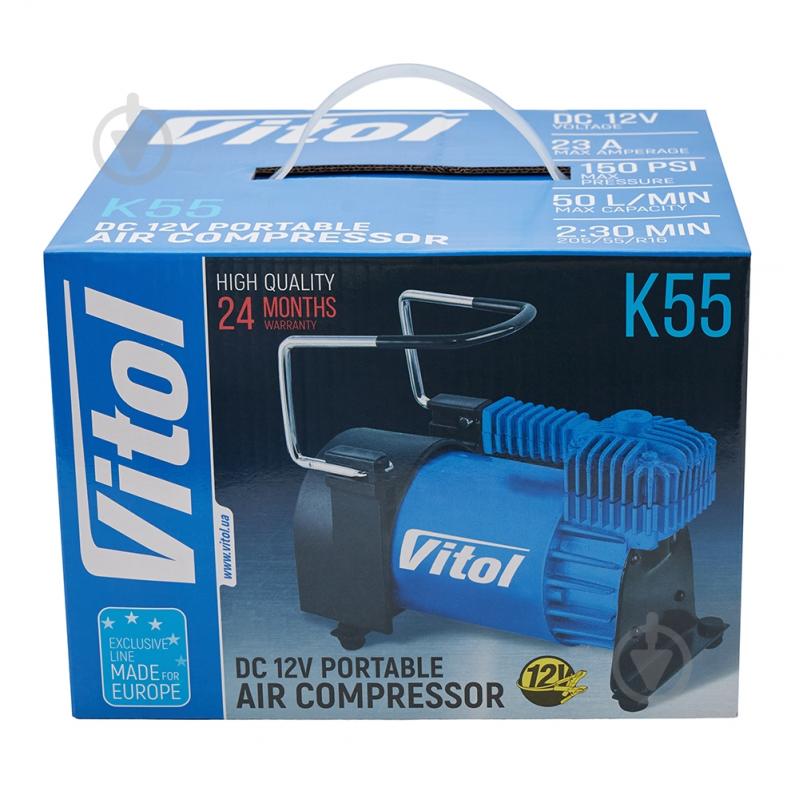Компресор автомобільний Vitol K-55 - фото 8