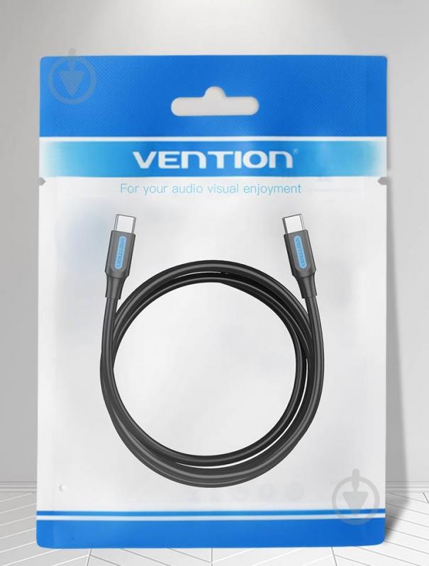 Кабель Vention 1 м черный (COTBF) - фото 2