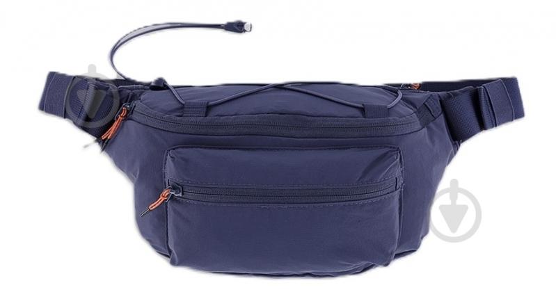 Сумка поясна 4F 4FWSS25AWAIU102-22S синій - фото 1