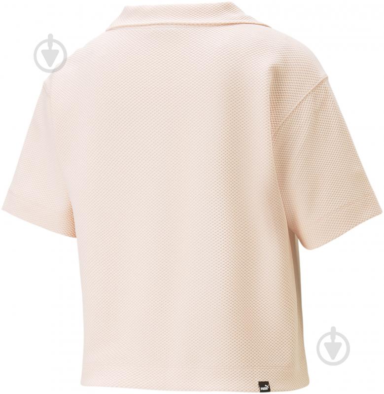 Футболка Puma HER POLO TEE 67310866 р.XS рожевий - фото 2