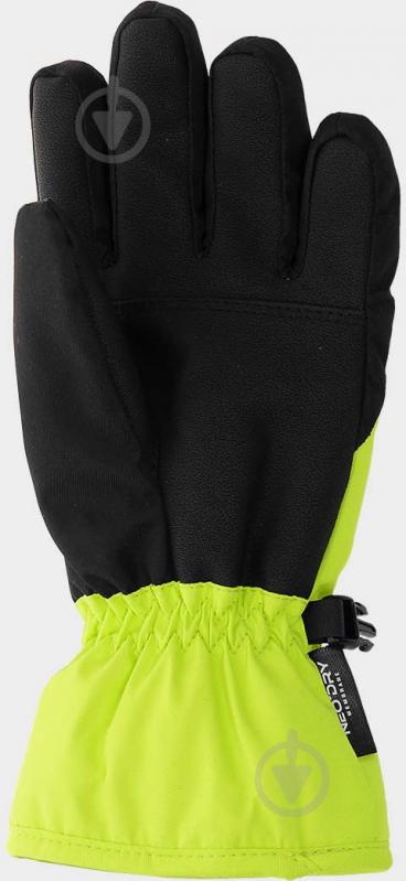 Рукавички 4F GLOVES FNK M038 4FJAW22AFGLM038-45S р.S салатовий - фото 2