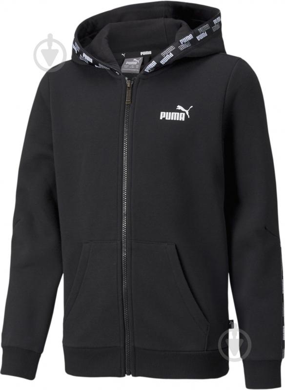 Джемпер Puma POWER Full-Zip 58930601 р. 152 черный - фото 1 Джемпер Puma POWER Full-Zip 58930601 р. 152 черный - фото 1