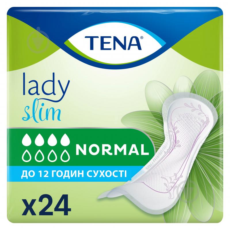 Прокладки урологічні TENA Lady Slim NORMAL 24шт. - фото 1