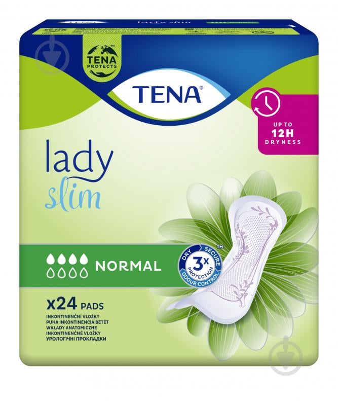 Прокладки урологічні TENA Lady Slim NORMAL 24шт. - фото 2