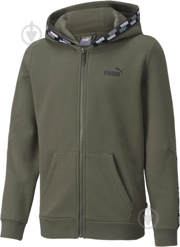 Джемпер Puma POWER Full-Zip 58930644 р. 128 хаки - фото 1