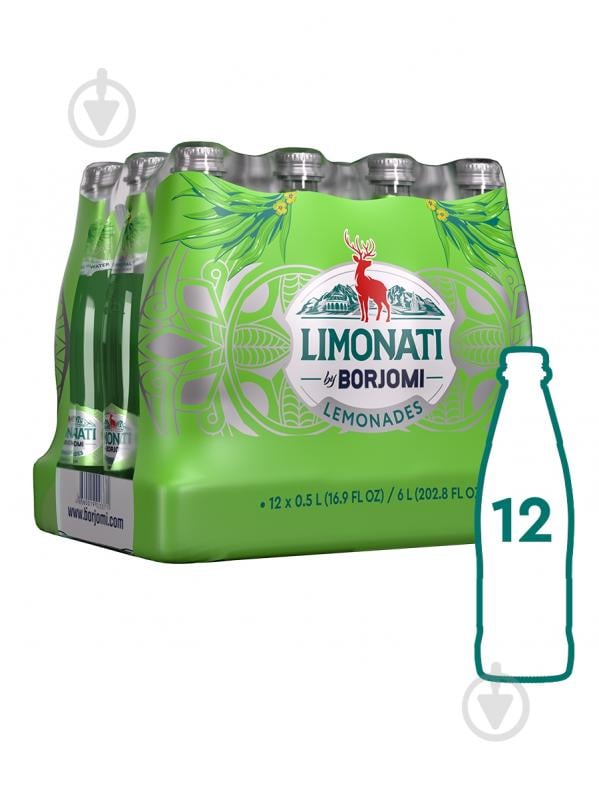 Лимонад Borjomi Limonati Тархун 0,5 л - фото 5