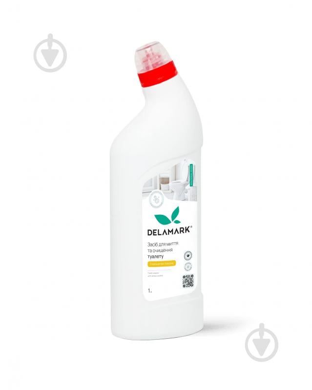 Средство DeLaMark для туалета с ароматом лимона 1 л - фото 1