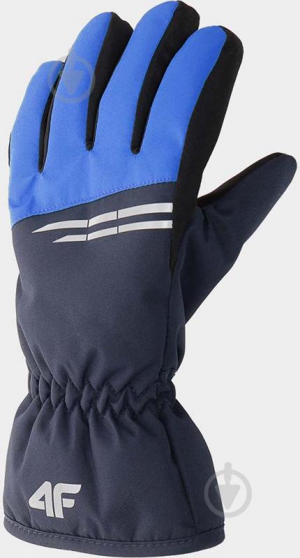 Варежки 4F GLOVES FNK M038 4FJAW22AFGLM038-33S р.S синий - фото 1