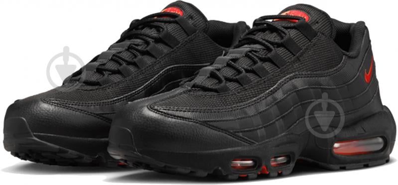 Кросівки чоловічі демісезонні Nike AIR MAX 95 FZ4626-002 р.45 чорні - фото 3