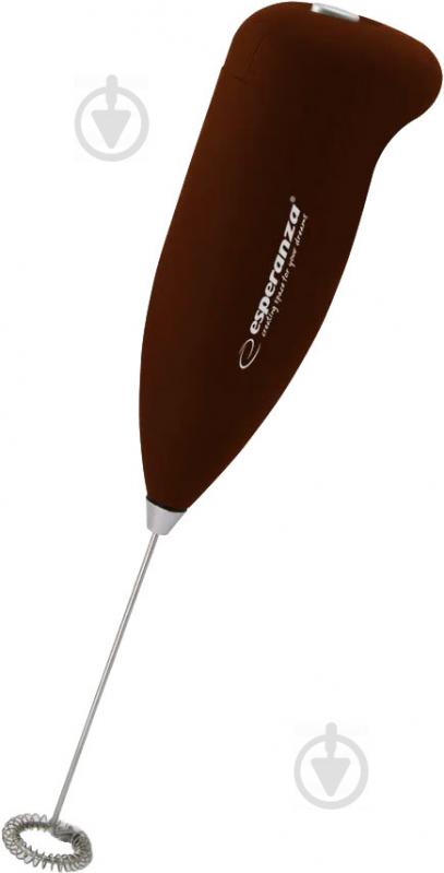 Капучинатор Esperanza EKF001N MILK FROTHER коричневий - фото 1