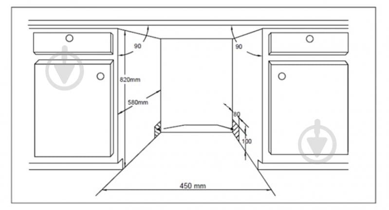 Посудомоечная машина Midea встраиваемая MID45S160i - фото 12