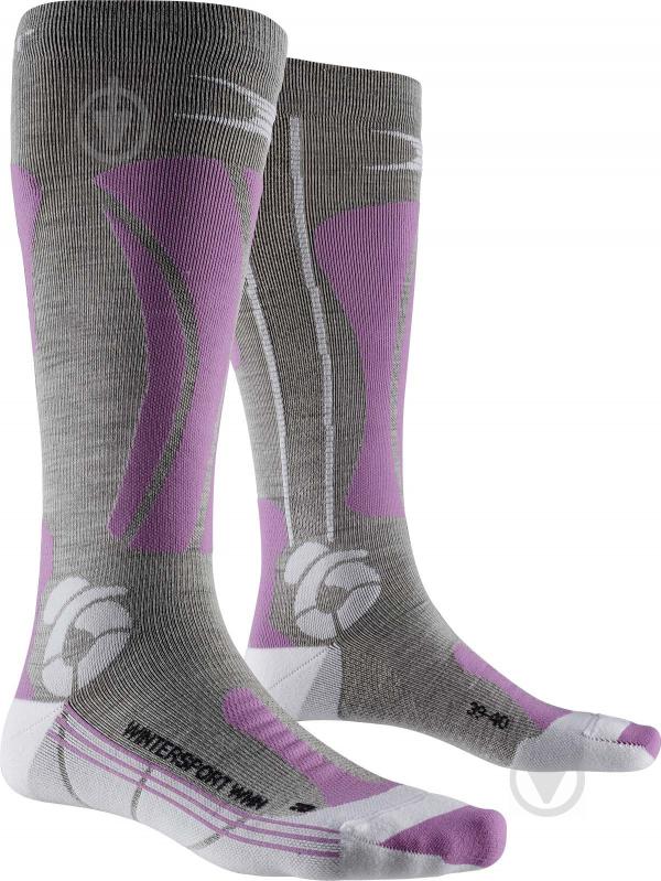 Шкарпетки X-Socks Wintersports AP-WS03W20W-B343 р.39-40 чорний - фото 1