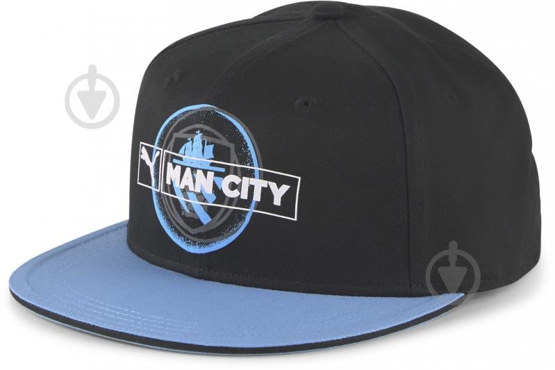 Кепка Puma MCFC FTBLEGACY FB CAP 02426401 os черный - фото 1