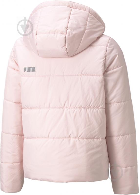 Куртка для девочек Puma ESS Padded HD Jacket G 58957636 светло-розовая - фото 2