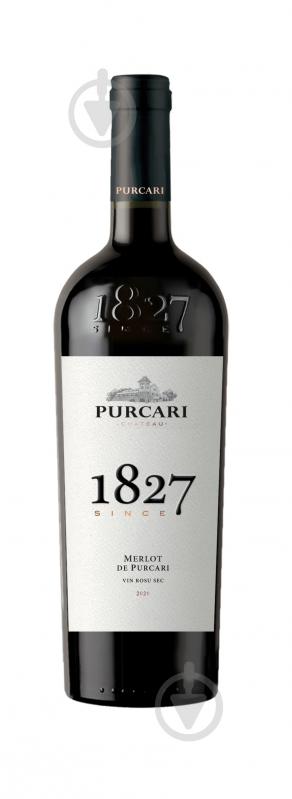 Вино Purcari Мерло красное сухое 0,75 л - фото 1