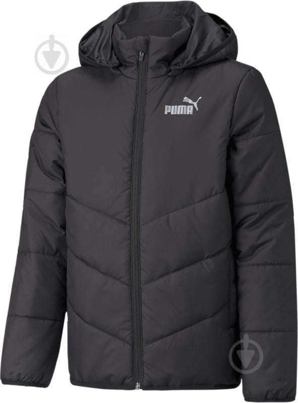 Куртка для хлопчиків зимова Puma ESS Padded HD Jacket B 58956901 чорна - фото 1