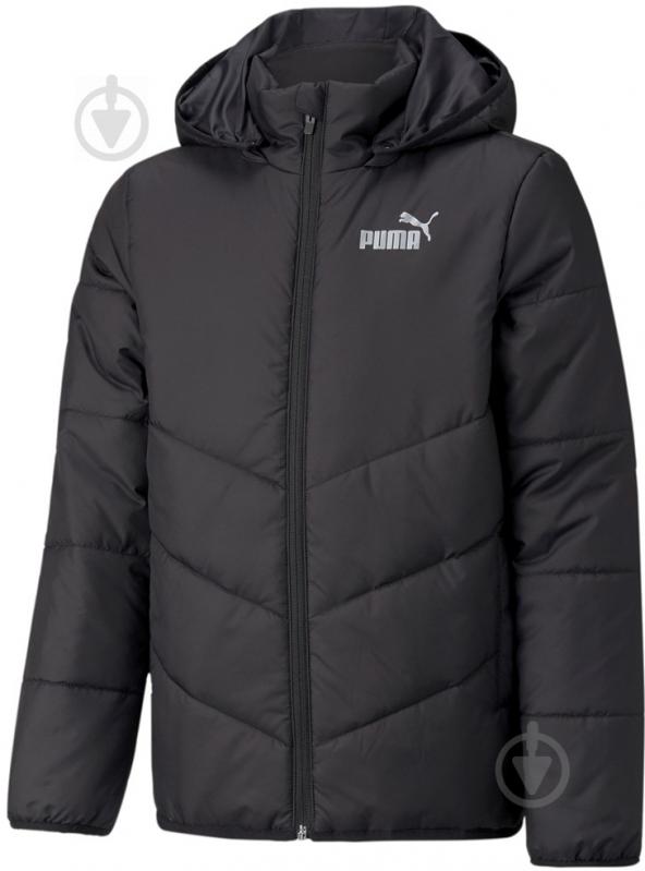 Куртка для хлопчиків зимова Puma ESS Padded HD Jacket B 58956901 чорна - фото 1