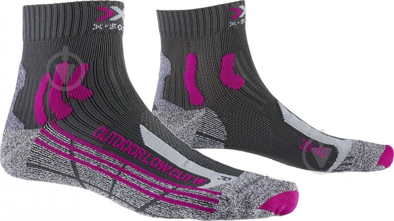 Носки X-Socks Trek Outdoor Low Cut Wmn XS-TS16S19W-G041 р.35-36 черный - фото 1