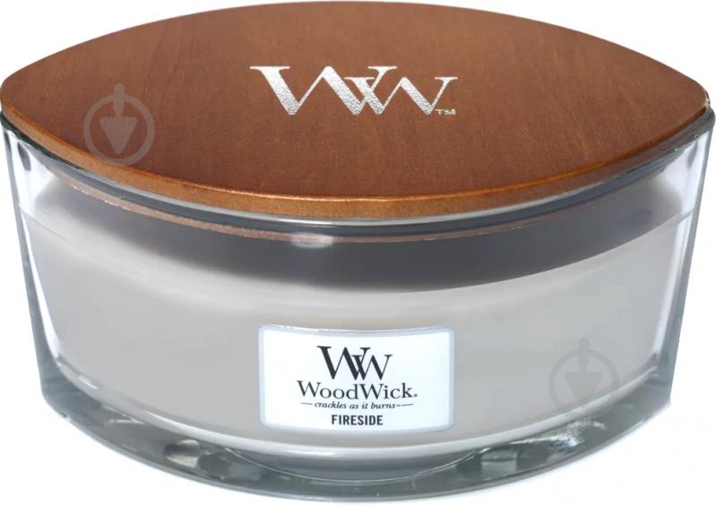 Свічка ароматична Woodwick Ellipse Fireside 453г 76106Е - фото 1