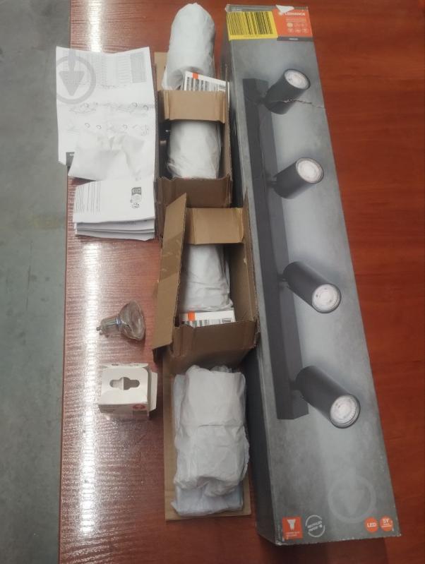 УЦІНКА! Спот Ledvance Octagon 4x3,4 Вт GU10 чорний (УЦ №2878) - фото 12 УЦІНКА! Спот Ledvance Octagon 4x3,4 Вт GU10 чорний (УЦ №2878) - фото 12