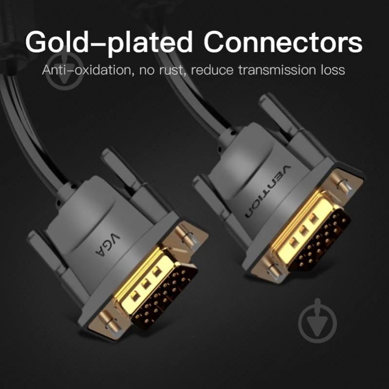 Кабель Vention 8 м черный (DADBK) - фото 9