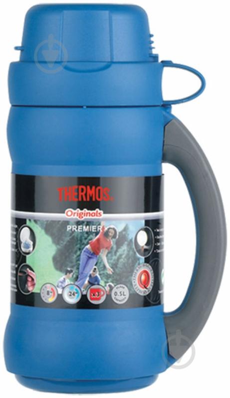 Термос Thermos 0,5 л синий 34-50 - фото 1