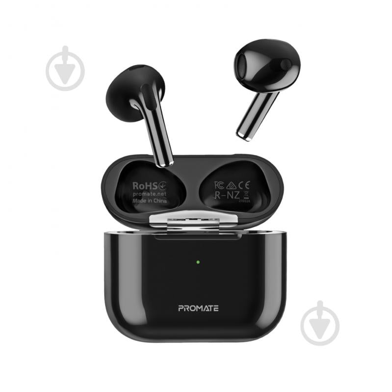 Наушники Promate black (freepods-2.black) - фото 1 Наушники Promate black (freepods-2.black) - фото 1