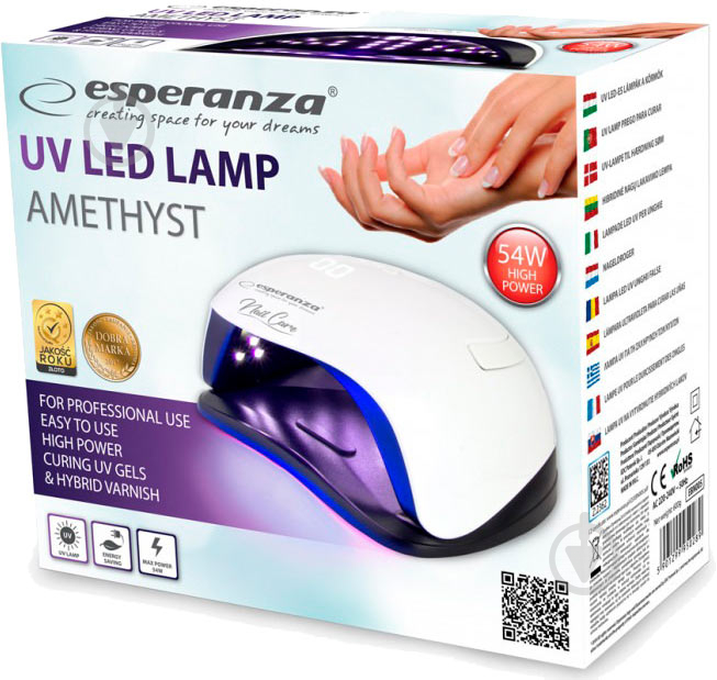 Лампа для манікюру Esperanza UV LED Lamp EBN005 - фото 4