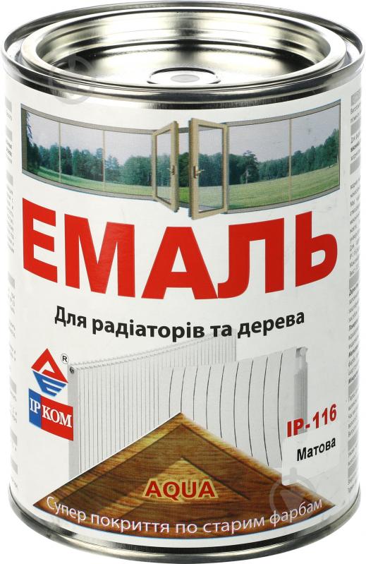 ᐉ Эмаль ProCristal акриловая для радиаторов и дерева белый мат 0,8 л ...