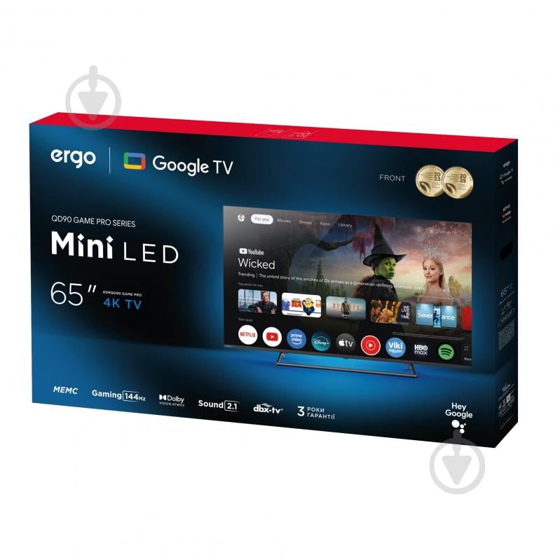 Телевизор Ergo 65MQD90 Game PRO 65″ - фото 7