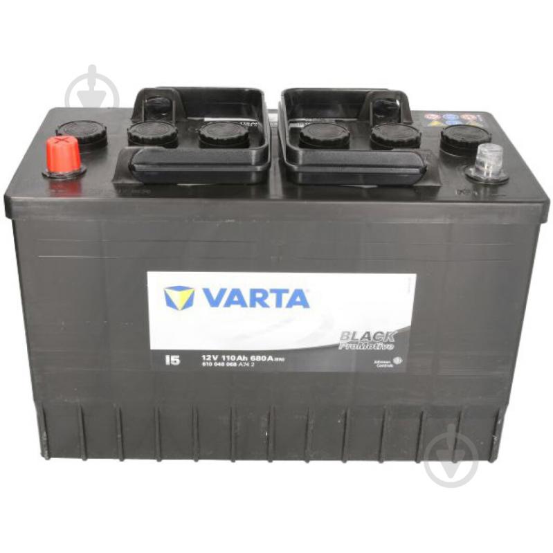 Акумулятор автомобільний Varta Black ProMotive 110Ah 680A 12V PM610048068BL «+» ліворуч (PM610048068BL) - фото 2