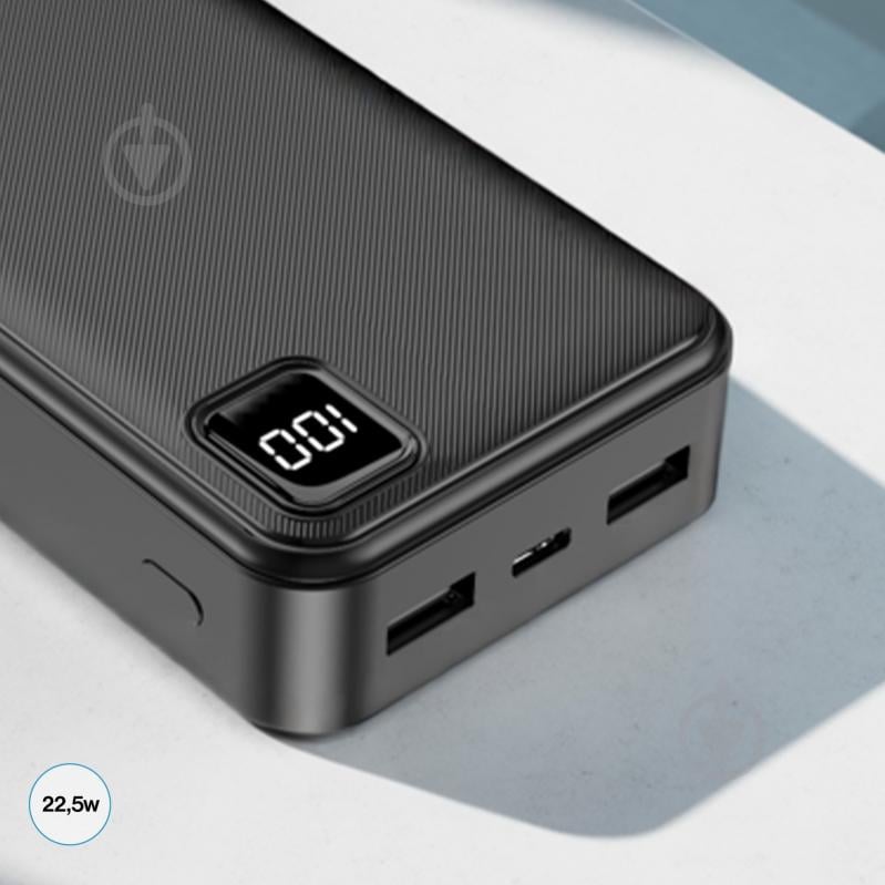 Повербанк Forever TB-300L PD QC 20000 mAh black (TB-300L) - фото 6 Повербанк Forever TB-300L PD QC 20000 mAh black (TB-300L) - фото 6