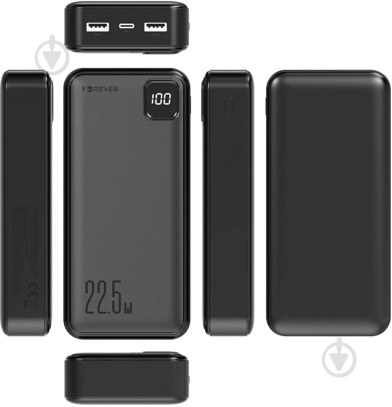 Повербанк Forever TB-300L PD QC 20000 mAh black (TB-300L) - фото 3 Повербанк Forever TB-300L PD QC 20000 mAh black (TB-300L) - фото 3