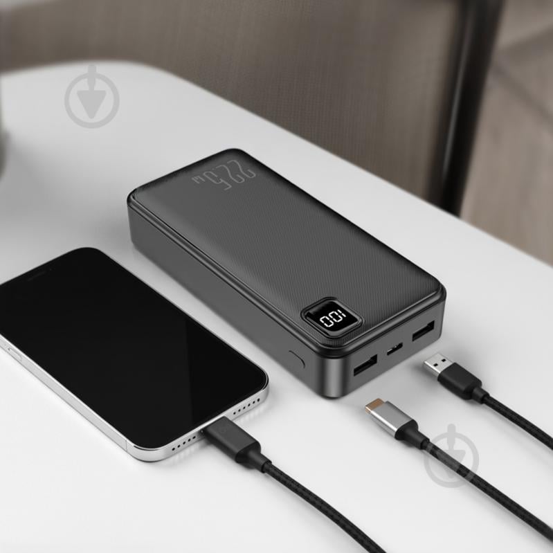 Повербанк Forever TB-300L PD QC 20000 mAh black (TB-300L) - фото 9 Повербанк Forever TB-300L PD QC 20000 mAh black (TB-300L) - фото 9