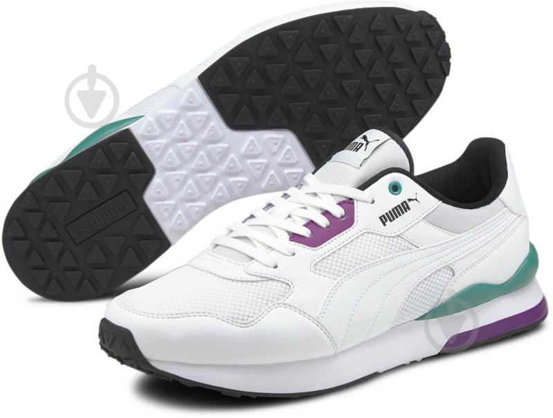 Кросівки чоловічі Puma PUMA R78 FUTR 37489509 р.35,5 білі - фото 4