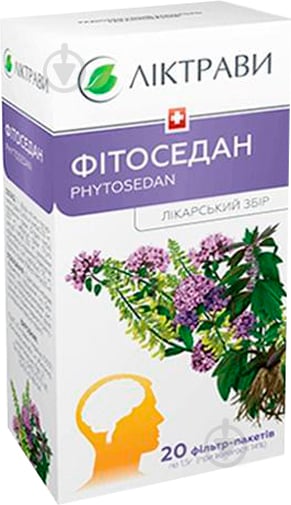 Фітоседан Ліктрави збір по 1.5 г №20 у філ.-пак. 20 шт. - фото 1