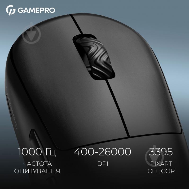 Мышка беспроводная GamePro Asgard Loki black (GM022B) - фото 11 Мышка беспроводная GamePro Asgard Loki black (GM022B) - фото 11