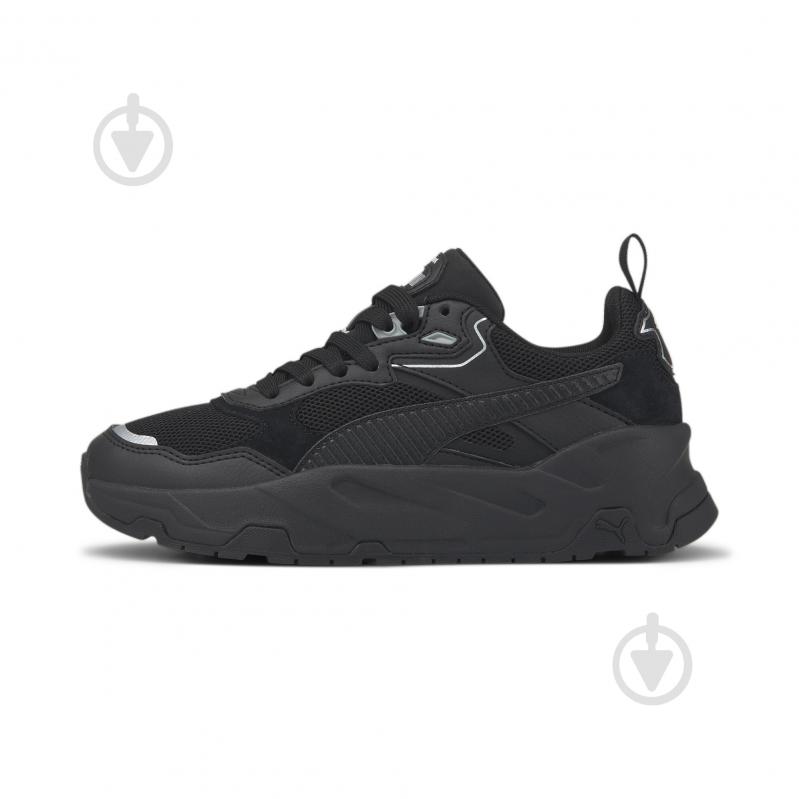 Кроссовки для девочек демисезонные Puma TRINITY JR 39083802 р.35,5 черные - фото 3