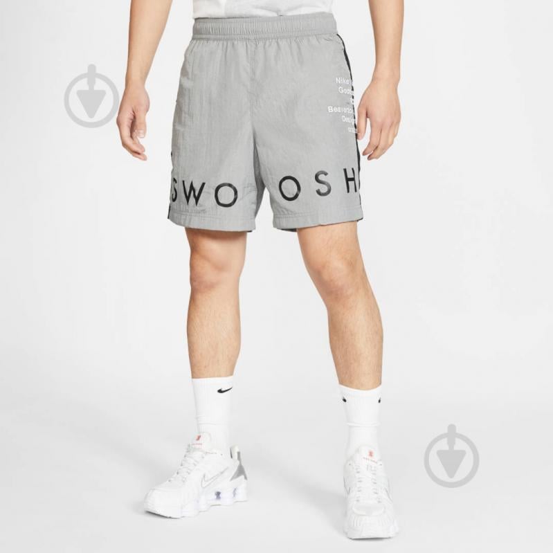 Шорты Nike M NSW SWOOSH SHORT WVN CJ4904-073 р. XL серый - фото 5 Шорты Nike M NSW SWOOSH SHORT WVN CJ4904-073 р. XL серый - фото 5