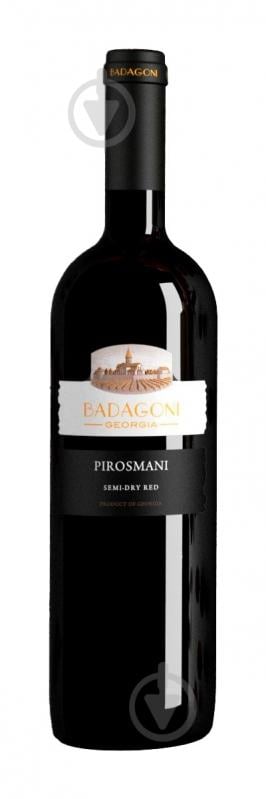 Вино Бадагоні Піросмані червоне напівсухе 0,75 л - фото 1